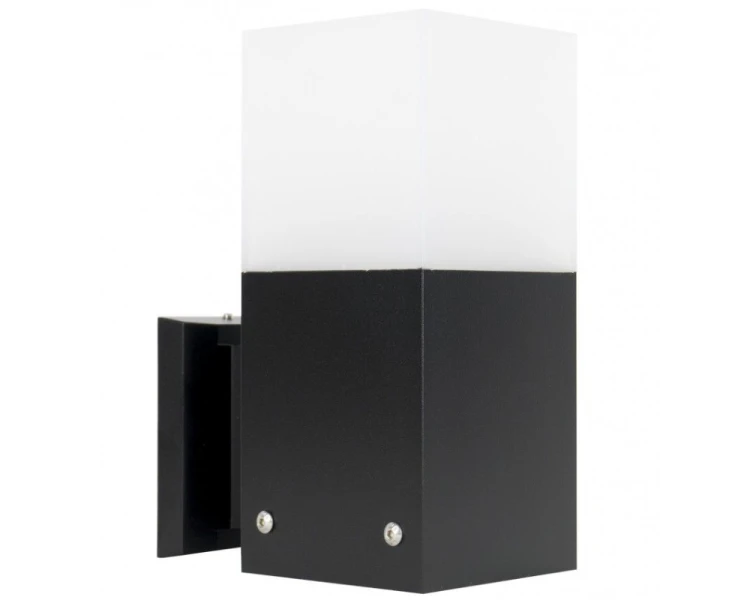 Kinkiet zewnętrzny ścienny ogrodowy czarny CB-MAX K BL