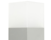 Lampa sufitowa ogrodowa srebrna CB-S