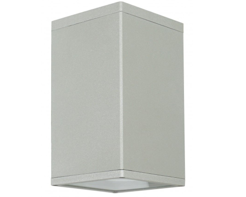 Lampa na sufit zewnętrzna stylowa srebrna ADELA 8003 AL