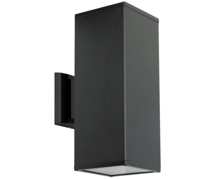 Kinkiet zewnętrzny lampa dwustronna czarna ADELA 8001 BL