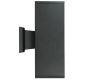 Kinkiet zewnętrzny lampa dwustronna czarna ADELA 8001 BL - 3