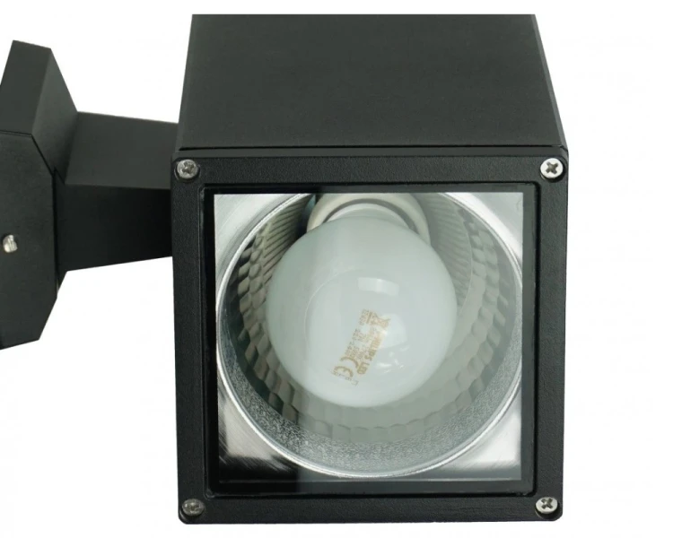Kinkiet zewnętrzny lampa dwustronna czarna ADELA 8001 BL  - 4