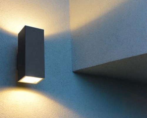 Kinkiet zewnętrzny lampa dwustronna czarna ADELA 8001 BL - 2