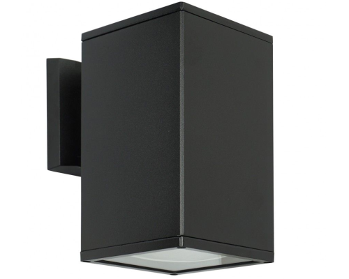 Kinkiet zewnętrzny lampa ścienna 20cm czarny ADELA 8002 BL