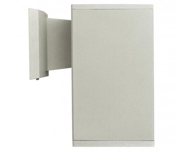 Zewnętrzny kinkiet ścienny elewacyjny 20cm srebrny ADELA 8002 AL  - 5