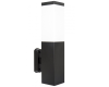 Lampa na elewację zewnętrzna stalowa Inox SS802-A BL