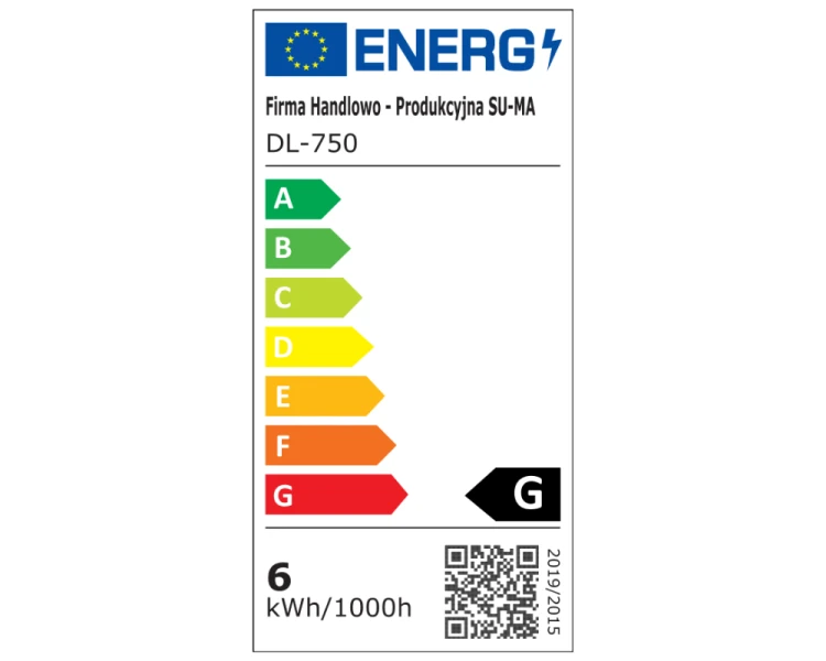 Lampa ogrodowa wysoka LED słupek 75cm DELTA DL-750 - 6