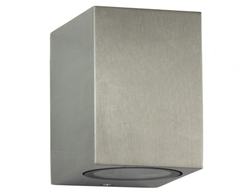 Kinkiet ogrodowy IP44 lampa ogrodowa srebrna 8cm Mini 5001 BR