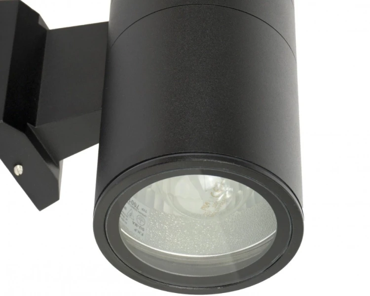 Lampa na elewacje kinkiet ogrodowy dwukierunkowy 7001 BL