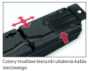 Listwa antyprzepięciowa wtyczka prosta 5 gniazd 3m czarna ACAR F5 - 3