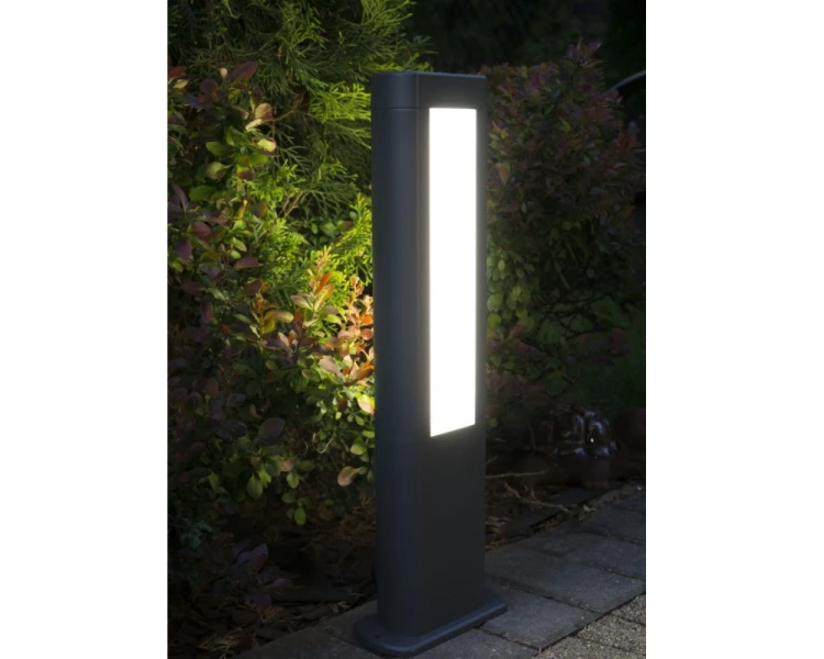 Lampa dwukierunkowa ogrodowa LED 30cm ciemny popiel GL 15401  -3