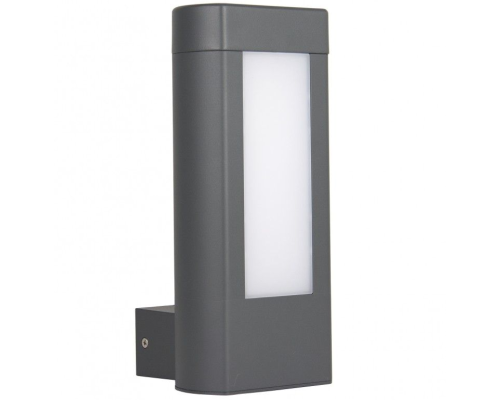 Kinkiet zewnętrzny lampa dwustronna LED ciemny popiel GL 15404