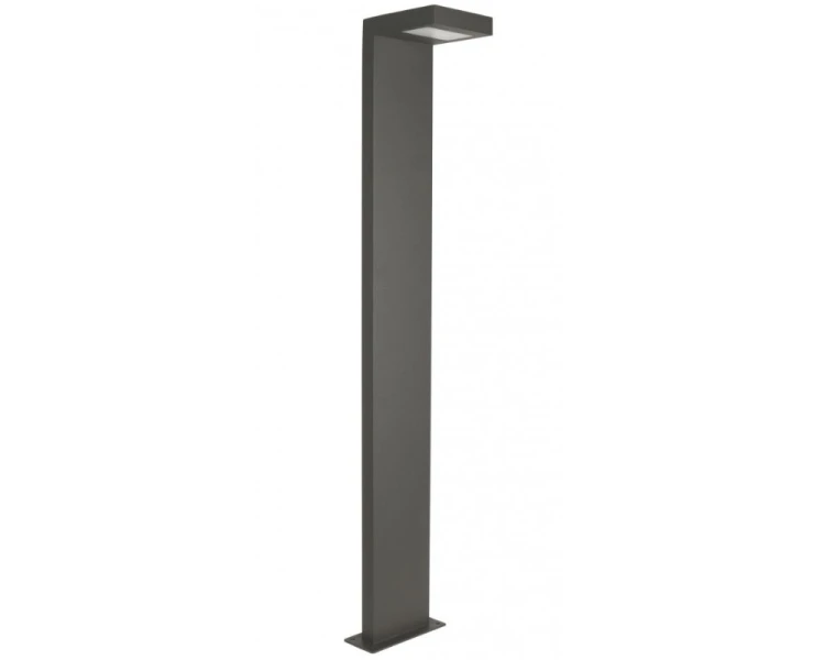 Lampa stojąca zewnętrzna do ogrodu 78cm ciemny popiel KR-780