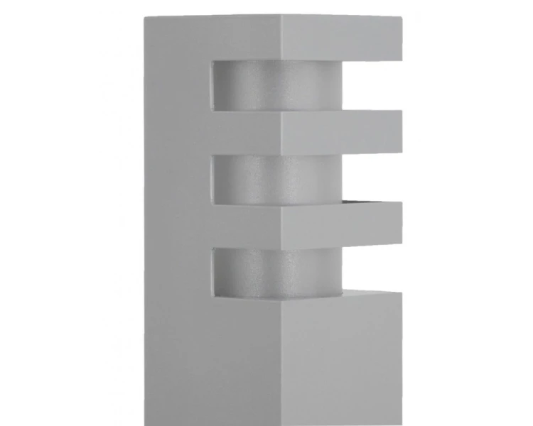Słupek ogrodowy lampa stojąca 50cm srebrna RADO 2 AL - 2