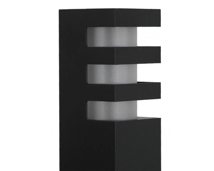 Lampa stojąca ogrodowa wysoka 75cm czarna RADO 1 BL - 2