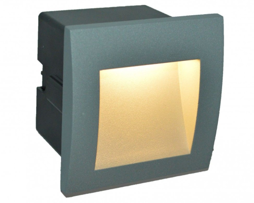 Lampa na murek do zabudowy kwadratowa 9x9cm M2029