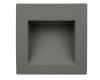 Lampa na murek do zabudowy kwadratowa 9x9cm M2029