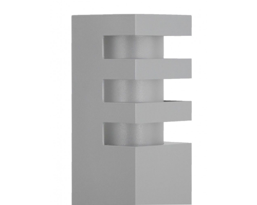 Lampa do ogrodu wysoki słupek 75cm srebrny RADO 1 AL - 2