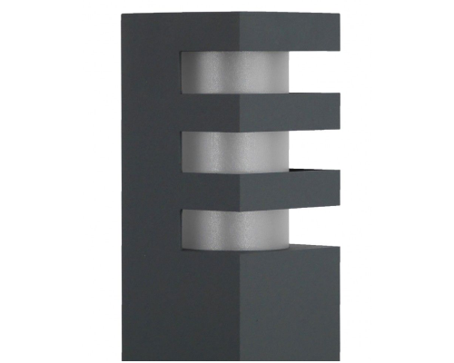 Lampa kinkiet zewnętrzny ścienny IP54 ciemny popiel RADO K DG - 2