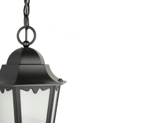 Lampa wisząca do ogrodu na łańcuchu 82cm czarna Retro Classic II K 1018/1/DH