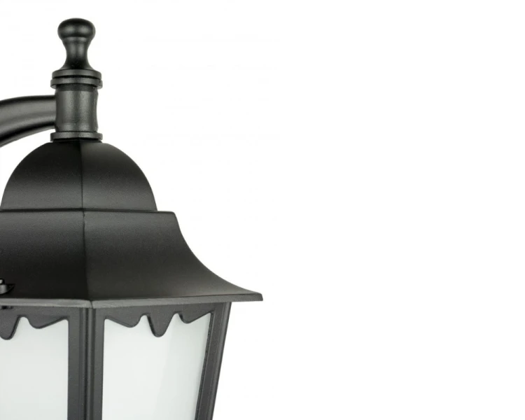 Lampa ścienna do ogrodu vintage czarna Retro Classic II K 3012/1/DH