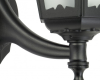 Lampa ścienna do ogrodu vintage czarna Retro Classic II K 3012/1/DH G