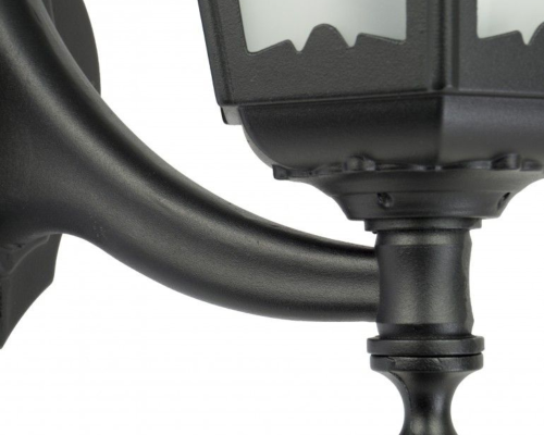 Lampa ścienna do ogrodu vintage czarna Retro Classic II K 3012/1/DH G