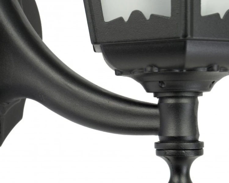 Lampa ścienna do ogrodu vintage czarna Retro Classic II K 3012/1/DH G