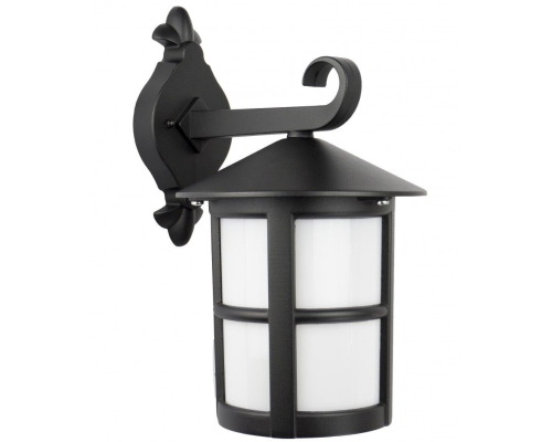 Lampa elewacyjna do ogrodu okrągła czarna Cordoba K 3012/1/TD
