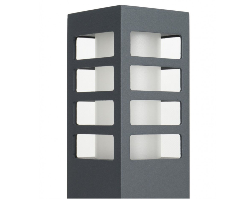 Lampa ogrodowa słupek do oświetlania 50cm ciemny popiel RADO III 2 DG - 2