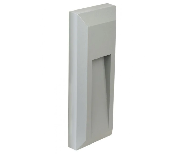 Lampa zewnętrzna natynkowa pionowa prostokątna 23x8cm 2502B