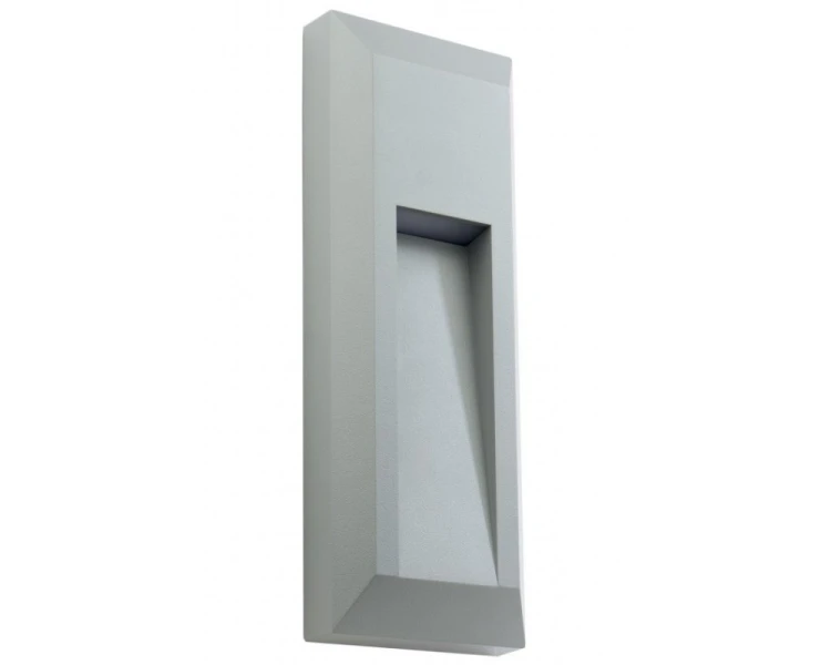 Lampa zewnętrzna natynkowa pionowa prostokątna 23x8cm 2502B