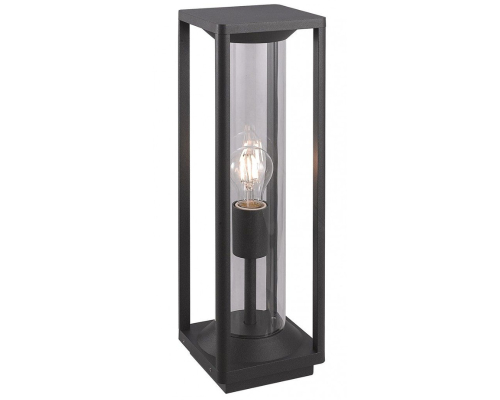 Lampa stojąca do ogrodu niska 50cm czarna Porto M1932-500