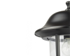 Lampa elewacyjna do ogrodu okrągła czarna Prince K 3012/1/O G