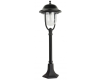 Lampa stojąca do ogrodu z okrągłym kloszem 87 cm czarna Prince K 5002/3/O