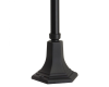 Lampa stojąca do ogrodu z okrągłym kloszem 87 cm czarna Prince K 5002/3/O