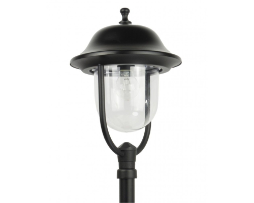 Lampa do ogrodu z okrągłym kloszem 117 cm czarna Prince K 5002/2/O