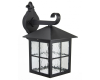 Lampa ścienna do ogrodu kwadratowa czarna Wenecja K 3012/1/KW