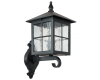 Lampa ścienna do ogrodu kwadratowa czarna Wenecja K 3012/1/KW G