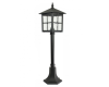 Lampa stojąca do ogrodu retro 76 cm czarna Wenecja K 5002/3/KW