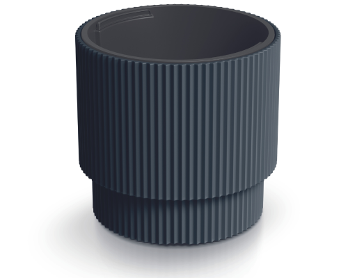 Donica mrozoodporna z wkładem 38L antracyt Milly Pods