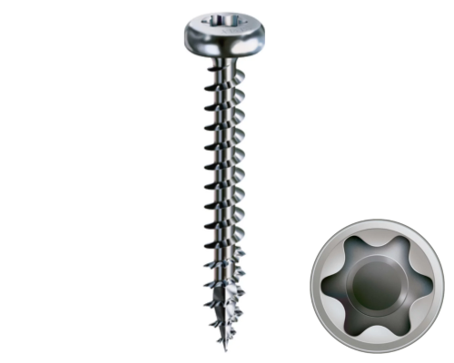 Wkręt uniwersalny półkolisty Wirox SPAX.png