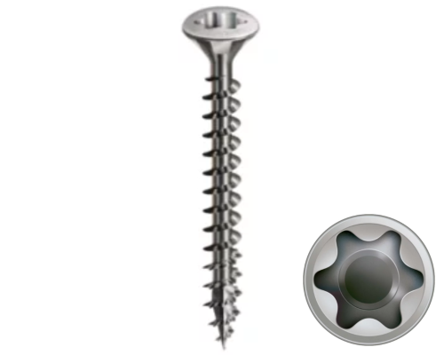 Wkręt uniwersalny łeb soczewkowy A2 SPAX.png