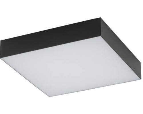 Plafon sufitowy lampa LED kwadrat 21x21cm 4000K czarna Novodworski Lid