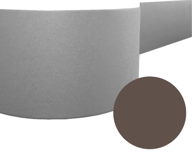 Odbojnica elastyczna 11 cm x 11 mb kolor 64 - Gorzka Czekolada Flat.png