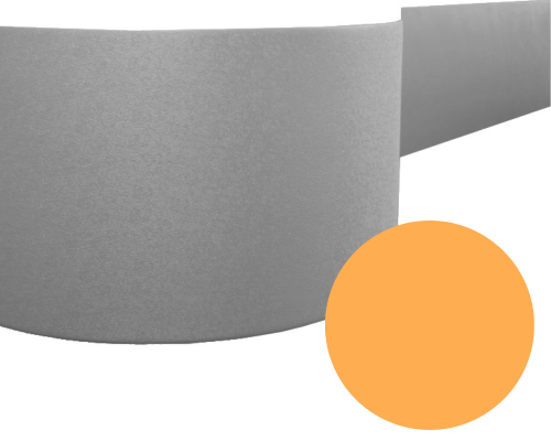 Odbojnica elastyczna 31 cm x 23 mb kolor 21 - Miodowy Flat.png