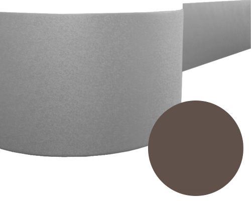 Odbojnica elastyczna 31 cm x 12mb kolor 64 - Gorzka Czekolada Flat.png