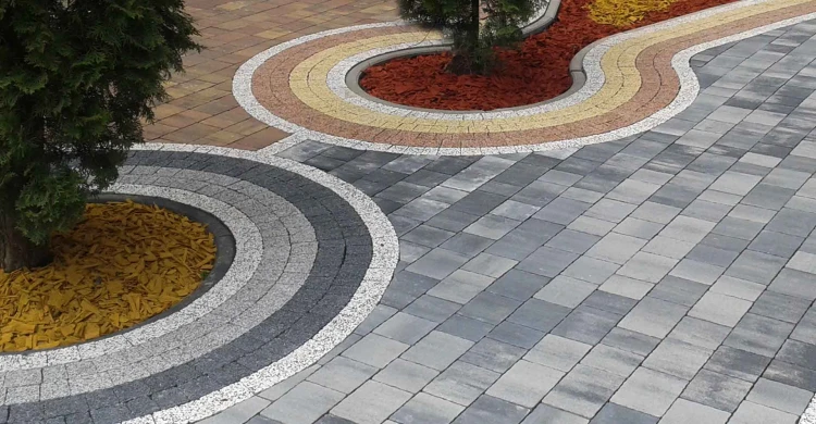 Kostka brukowa płukanka 8,9 m² gr. 6 cm granit mały