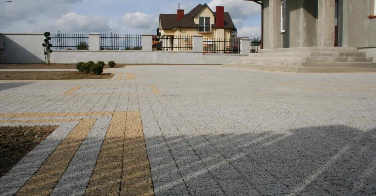 Kostka brukowa płukanka 8,9 m² gr. 6 cm granit mały