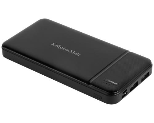 Power bank 10000mAh USB-C microUSB 2xUSB Kruger&Matz